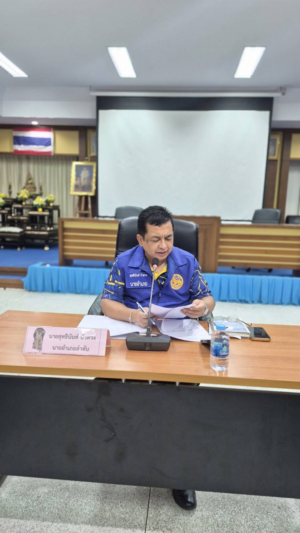 🐘พช.ลำทับ ร่วมประชุมหัวหน้าส่วนราชการ ครั้งที่ 6/2569