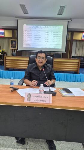 🐘สพอ.ลำทับ ร่วมประชุมคณะกรรมการบริหารงานอำเภอแบบบูรณาการ(ก.บ.อ.) การดำเนินโครงการลงทะเบียนเพื่อสวัสดิการแห่งรัฐ ปี 2569