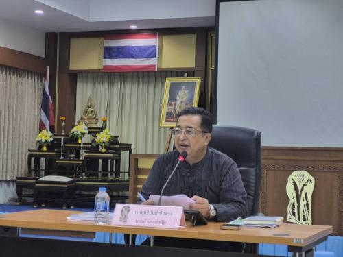 🎯พช.ลำทับ ร่วมประชุมหัวหน้าส่วนราชการ ครั้งที่ 9/2569